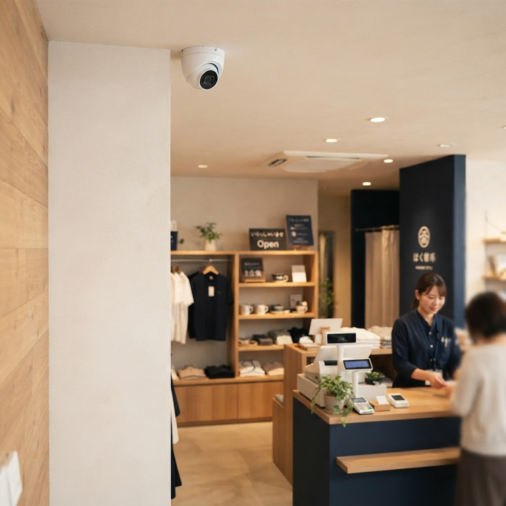 店舗・法人向け防犯カメラの選び方｜万引き・トラブル・従業員の安全対策を専門店が解説